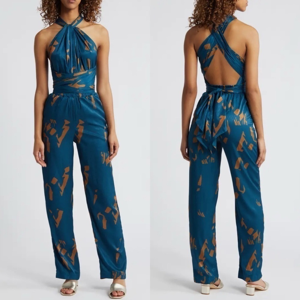 DIARRABLU Umy Abstract Print Convertible Jumpsuit